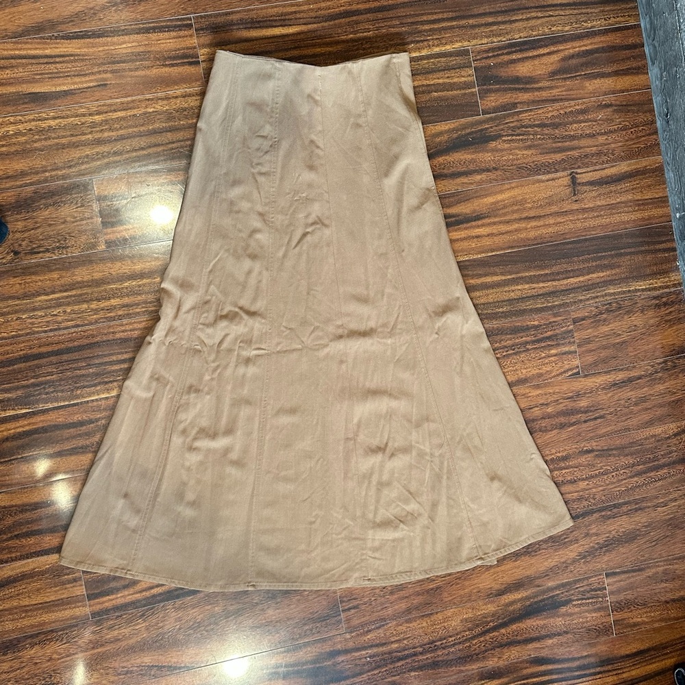 Current | Vintage Wool Blend A Line Maxi Skirt